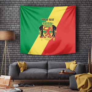 Republic of The Congo Personalized Tapestry Simple Flag Style - African Pride