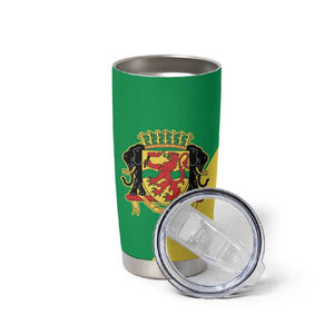Republic of The Congo Personalized Tumbler Cup Simple Flag Style - African Pride
