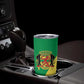 Republic of The Congo Personalized Tumbler Cup Simple Flag Style - African Pride