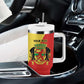 Republic of The Congo Personalized Tumbler With Handle Simple Flag Style - African Pride
