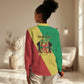 Republic of The Congo Personalized Women Casual Shirt Simple Flag Style - African Pride