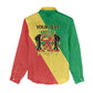 Republic of The Congo Personalized Women Casual Shirt Simple Flag Style - African Pride