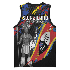 Swaziland Eswatini Somhlolo Day Basketball Jersey Independence Day