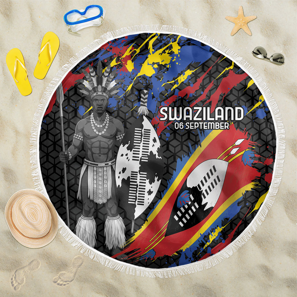 Swaziland Eswatini Somhlolo Day Beach Blanket Independence Day