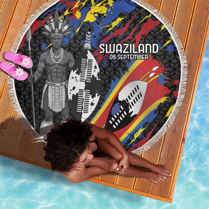 Swaziland Eswatini Somhlolo Day Beach Blanket Independence Day