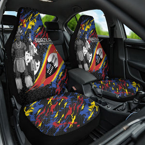 Swaziland Eswatini Somhlolo Day Car Seat Cover Independence Day