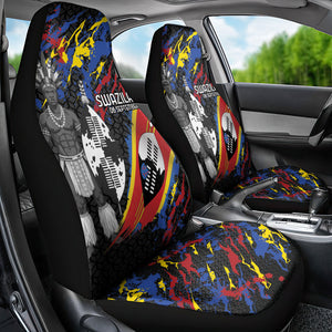 Swaziland Eswatini Somhlolo Day Car Seat Cover Independence Day