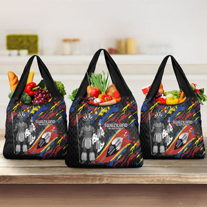 Swaziland Eswatini Somhlolo Day Grocery Bag Independence Day