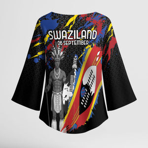 Swaziland Eswatini Somhlolo Day Kimono Sleeve Blouse Independence Day