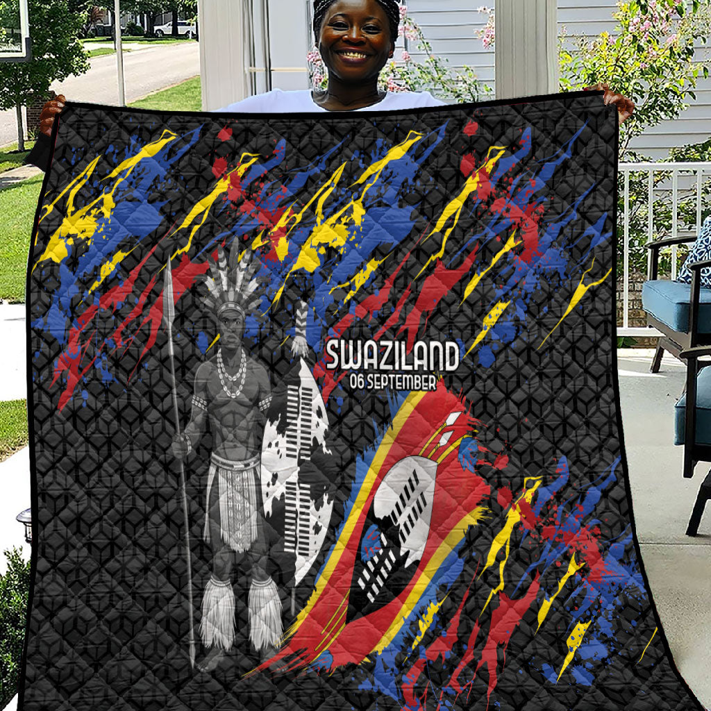 Swaziland Eswatini Somhlolo Day Quilt Independence Day