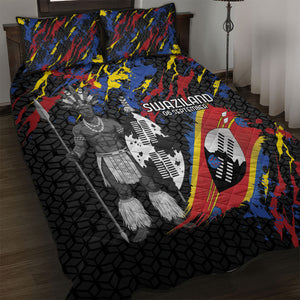 Swaziland Eswatini Somhlolo Day Quilt Bed Set Independence Day