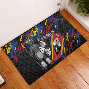 Swaziland Eswatini Somhlolo Day Rubber Doormat Independence Day