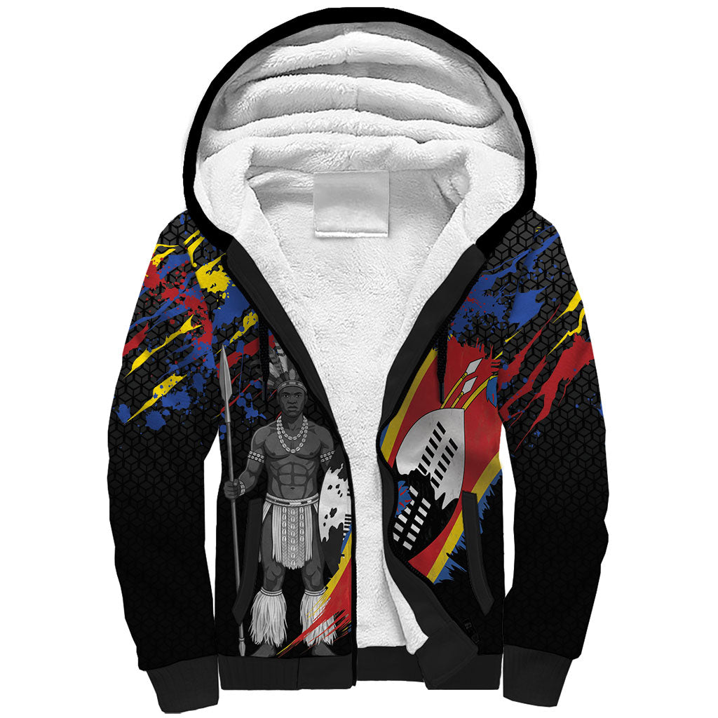 Swaziland Eswatini Somhlolo Day Sherpa Hoodie Independence Day
