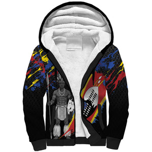 Swaziland Eswatini Somhlolo Day Sherpa Hoodie Independence Day