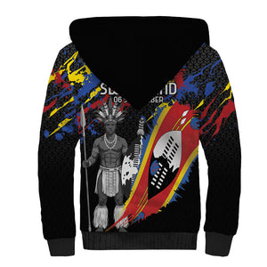 Swaziland Eswatini Somhlolo Day Sherpa Hoodie Independence Day
