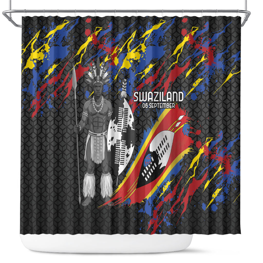 Swaziland Eswatini Somhlolo Day Shower Curtain Independence Day