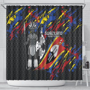 Swaziland Eswatini Somhlolo Day Shower Curtain Independence Day