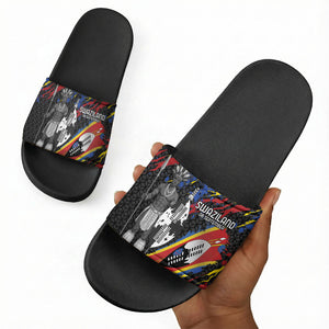 Swaziland Eswatini Somhlolo Day Slide Sandals Independence Day