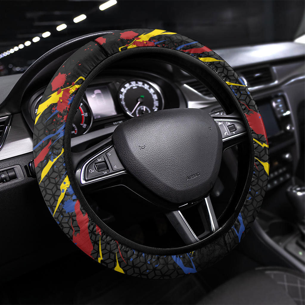 Swaziland Eswatini Somhlolo Day Steering Wheel Cover Independence Day