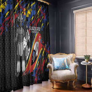 Swaziland Eswatini Somhlolo Day Window Curtain Independence Day