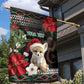Algeria Christmas Personalized Garden Flag Fennec Fox Santa and Traditional Pattern