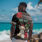 Algeria Christmas Personalized Hawaiian Shirt Fennec Fox Santa and Traditional Pattern