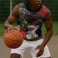 Algeria Christmas Personalized Sleeveless Hoodie Fennec Fox Santa and Traditional Pattern - African Pride