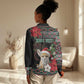 Algeria Christmas Personalized Women Casual Shirt Fennec Fox Santa and Traditional Pattern LT9