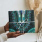 African Dashiki and Polynesian Pattern Wrapping Paper Teal - African Pride