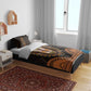 African Dashiki and Polynesian Pattern Bedding Set Gold