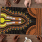 African Dashiki and Polynesian Pattern Puzzle Gold