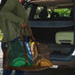 African Dashiki and Polynesian Pattern Travel Bag Half Green-Gold