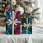African Dashiki and Polynesian Pattern Wrapping Paper Half Teal-Pink - African Pride
