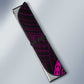 African Dashiki and Polynesian Pattern Auto Sun Shade Pink