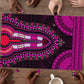 African Dashiki and Polynesian Pattern Puzzle Pink
