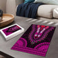 African Dashiki and Polynesian Pattern Puzzle Pink