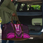 African Dashiki and Polynesian Pattern Travel Bag Pink