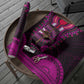 African Dashiki and Polynesian Pattern Wrapping Paper Pink - African Pride