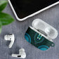 Teal Dashiki and Tapa Pattern AirPods Case Africa-Polynesia Together Culture