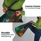 Green-gold Dashiki and Tapa Pattern Grocery Bag Africa-Polynesia Together Culture