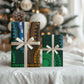 Green-gold Dashiki and Tapa Pattern Wrapping Paper Africa and Polynesia Together Culture - African Pride