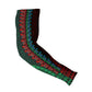 Green-red Dashiki and Tapa Pattern Arm Sleeves Africa-Polynesia Together Culture