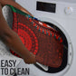 Green-red Dashiki and Tapa Pattern Bathroom Set Africa-Polynesia Together Culture