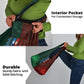 Green-red Dashiki and Tapa Pattern Grocery Bag Africa-Polynesia Together Culture