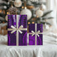 Purple Dashiki and Tapa Pattern Wrapping Paper Africa and Polynesia Together Culture - African Pride