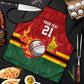 Custom Africa Cricket Zimbabwe Apron The Chevrons Cricket Ball Fire