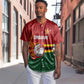 Custom Africa Cricket Zimbabwe Baseball Jersey The Chevrons Cricket Ball Fire - African Pride