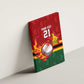 Custom Africa Cricket Zimbabwe Canvas Wall Art The Chevrons Cricket Ball Fire - African Pride