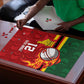 Custom Africa Cricket Zimbabwe Puzzle The Chevrons Cricket Ball Fire
