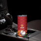 Custom Africa Cricket Zimbabwe Skinny Tumbler The Chevrons Cricket Ball Fire - African Pride